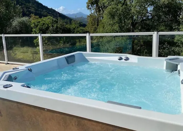 别墅 Les Terrasses D Acquacitosa Serra-di-Fiumorbo